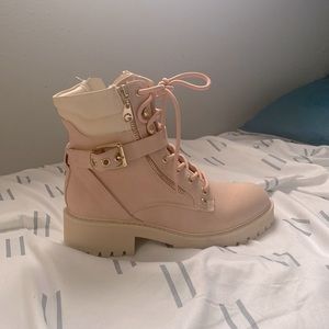 GBG Los Angeles Pink Boots
